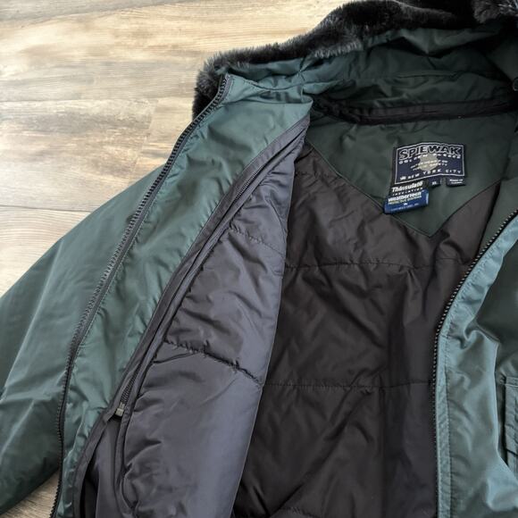 Vintage Spiewak Golden Fleece WeatherTech Thinsulate Bomber Jacket XL - Picture 4 of 11